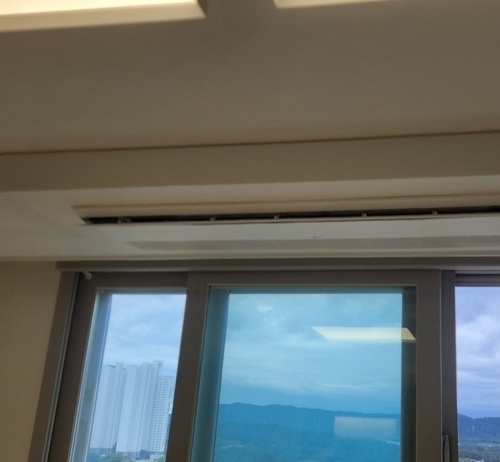 대전 유성구 용계동 힐스테이트 도안 시스템에어컨 설치후